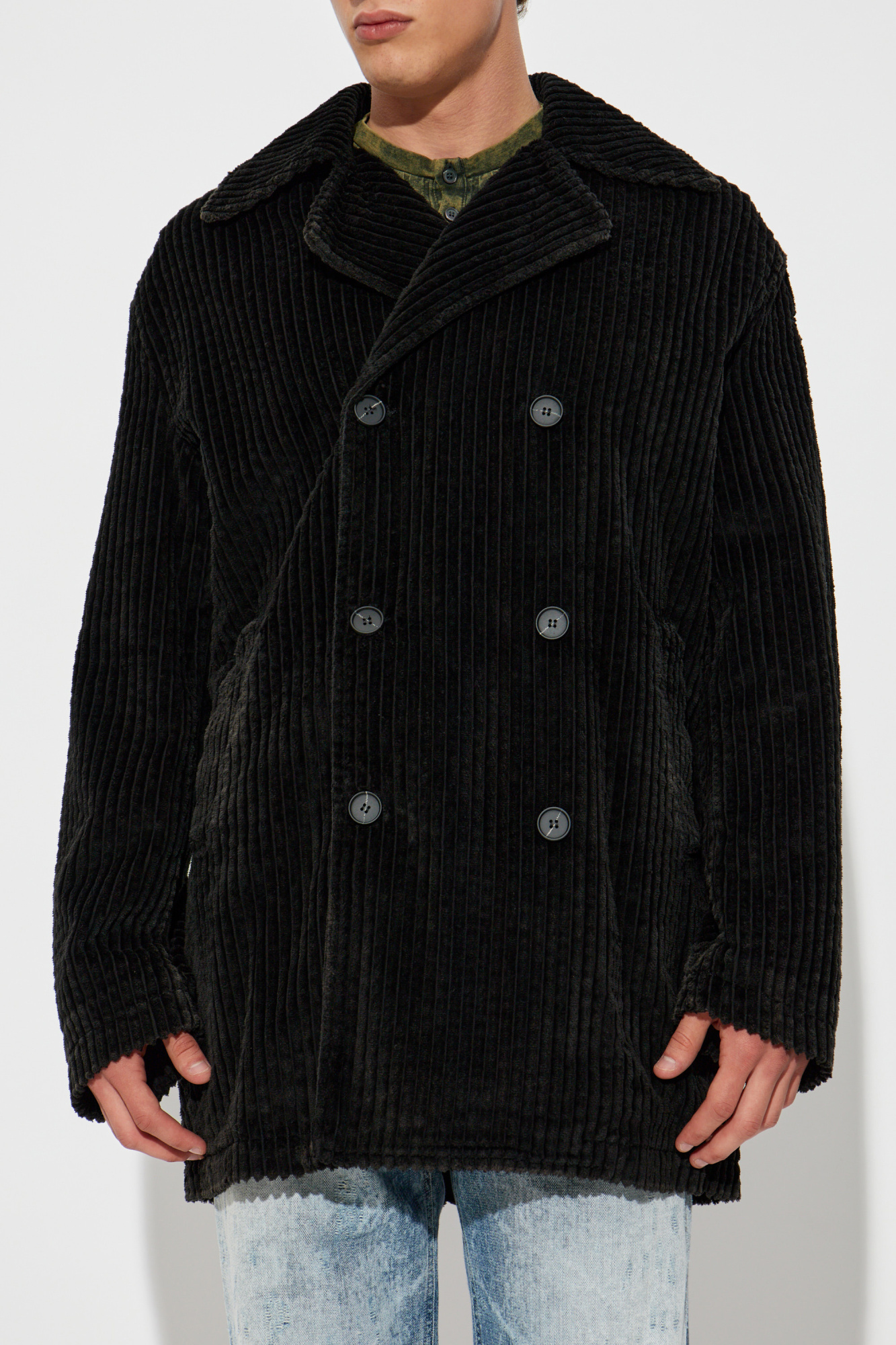 Black Short coat `W-OTIS` Diesel - Vitkac AS